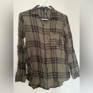 Flannel button up